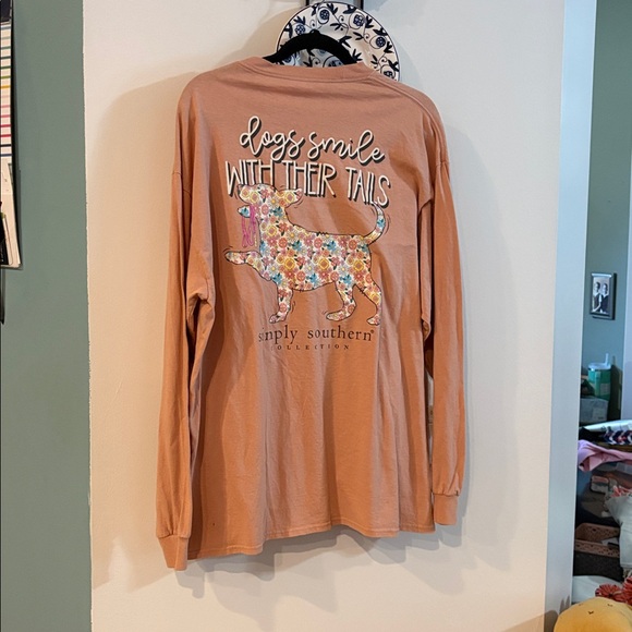 Ladies long sleeve SIMPLY SOUTHERN t shirt - Picture 4 of 9